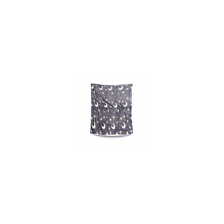 Plaid enfant rose avec motif